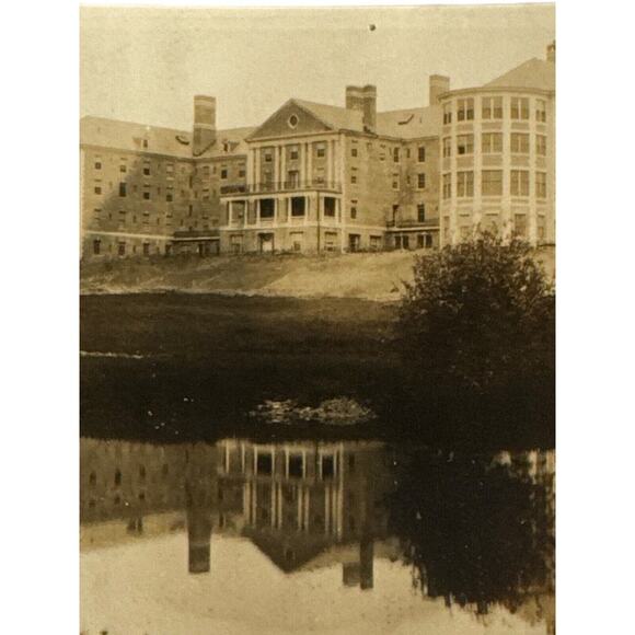 Antique RPPC Postcard 1927 Ephemera Christian Science Pleasant View Concord NH - Picture 1 of 7